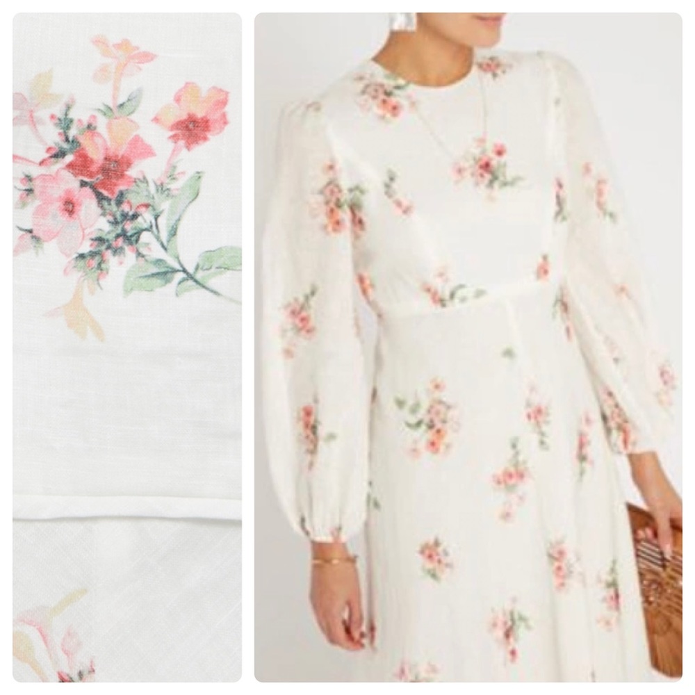 ZIMMERMANN Heathers Floral Dress - Picture 6 of 12